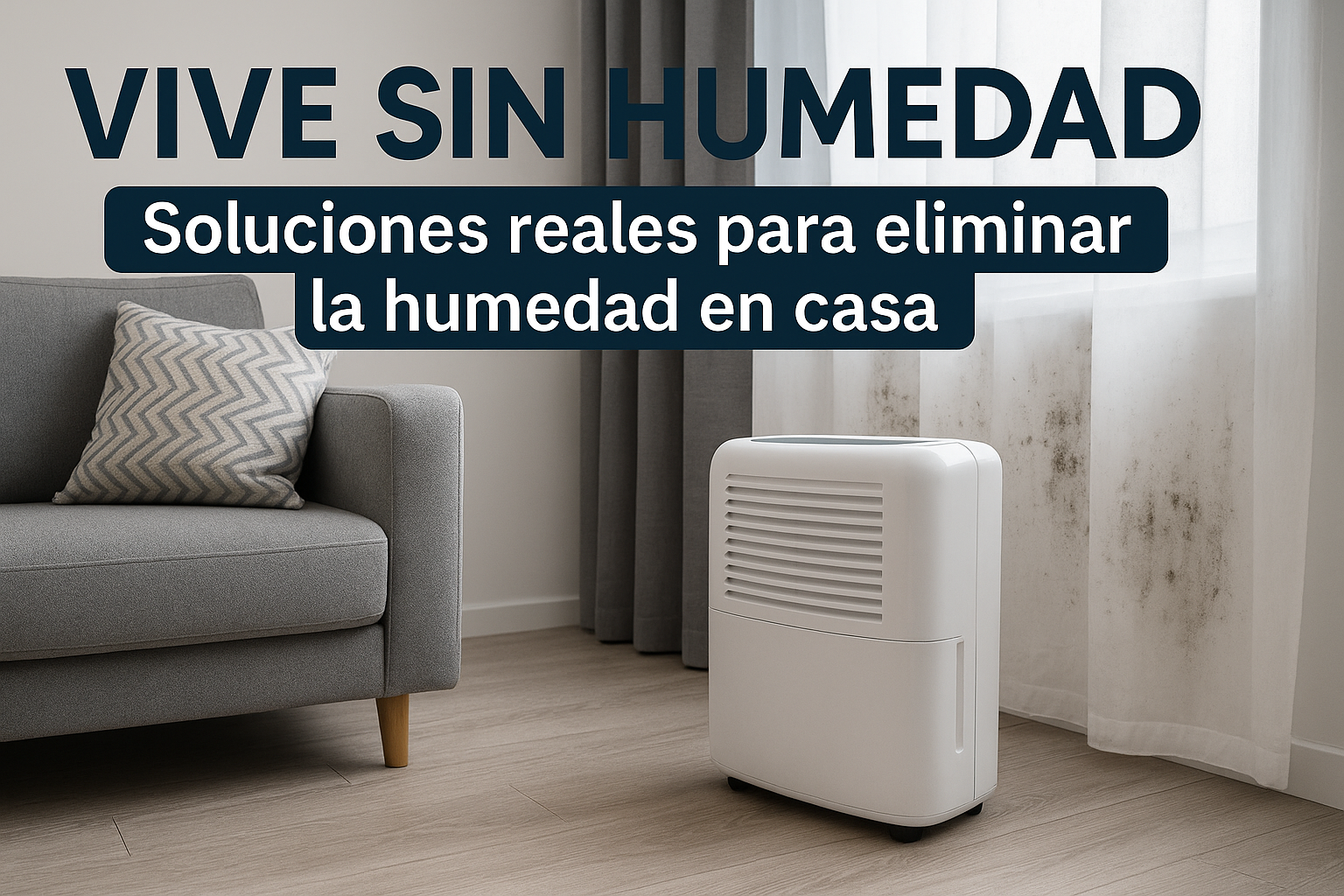 Deshumidificador en casa