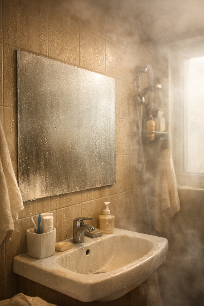 ventilar baño abriendo la ventana para reducir humedad